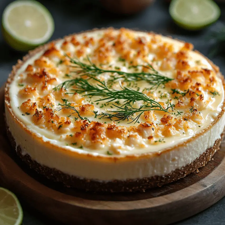 Cheesecake Crabe Citron - Une Recette Gourmande et Facile