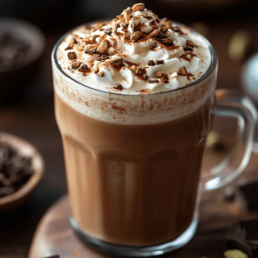 Chocolat Chaud Coco Cardamome - Recette Facile et Gourmande