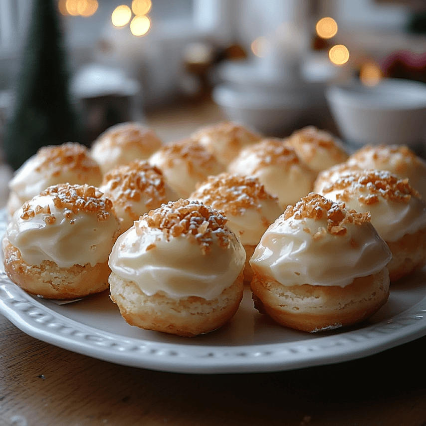 Chouquettes au Chocolat Blanc : Recette Facile et Gourmande