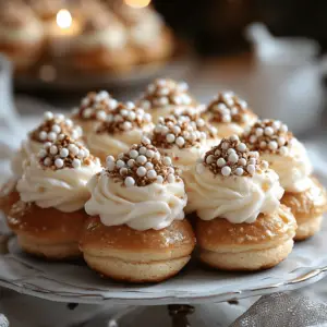 Chouquettes au Chocolat Blanc : Une Douceur Irrésistible