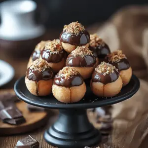 Chouquettes au Chocolat Praliné : Une Douceur Gourmande