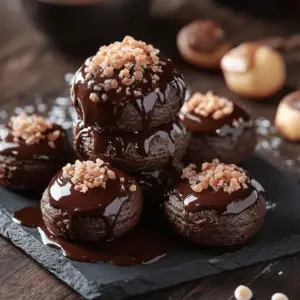 Chouquettes au Chocolat Praliné : Une Douceur Gourmande