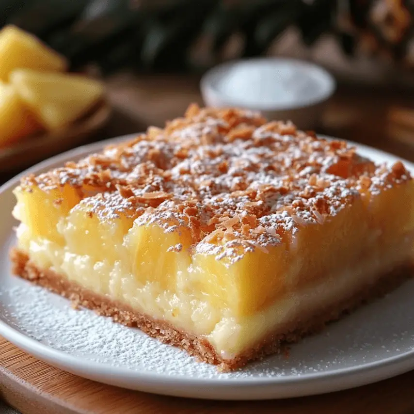 Coconut Pineapple Cake : Recette tropicale facile et délicieuse