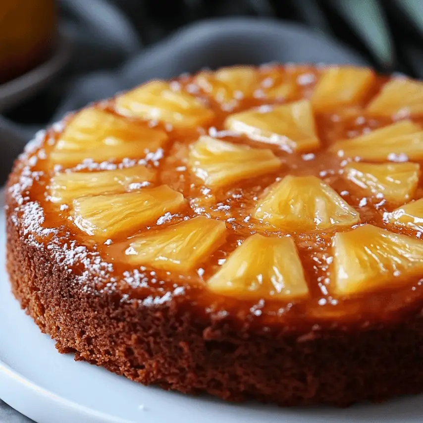 Coconut Pineapple Cake : Recette tropicale facile et délicieuse