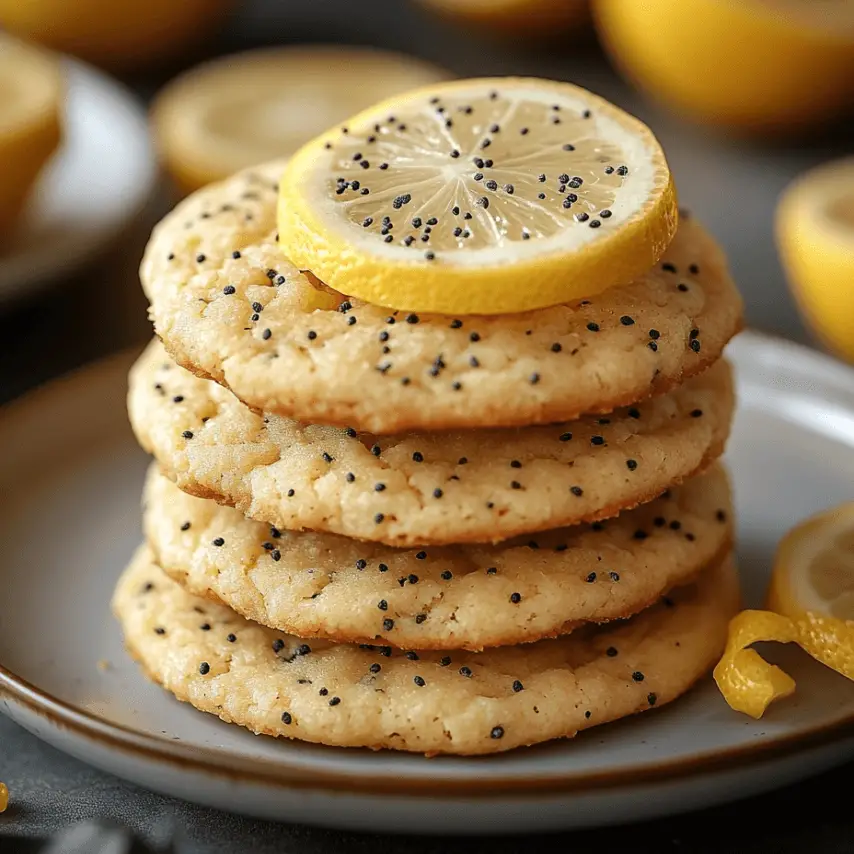 Cookies Citron Pavot : Recette Délicieuse et Facile