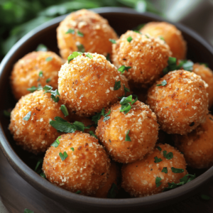 Délicieuses Croquettes Patate Douce Parmesan Dorées et Croustillantes