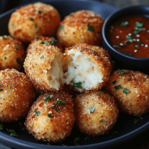 Délicieuses Croquettes Patate Douce Parmesan Dorées et Croustillantes