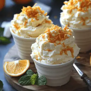 Mousse au chocolat blanc et zestes d’orange : un dessert élégant