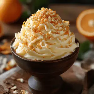 Mousse au chocolat blanc et zestes d’orange : un dessert élégant
