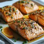 Saumon en Croûte d’Agrumes et Miel - Recette Facile et Délicieuse