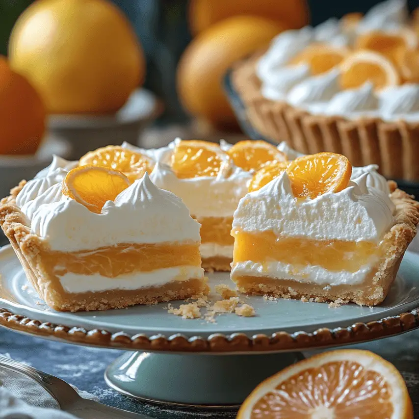 Tarte Meringuée aux Agrumes : Un Délice Citronné