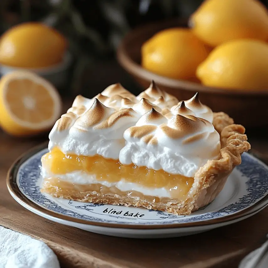 Tarte Meringuée aux Agrumes : Un Délice Citronné