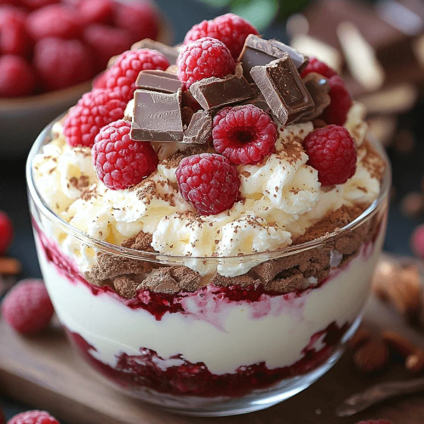 Tiramisu framboise chocolat blanc : recette irrésistible et facile