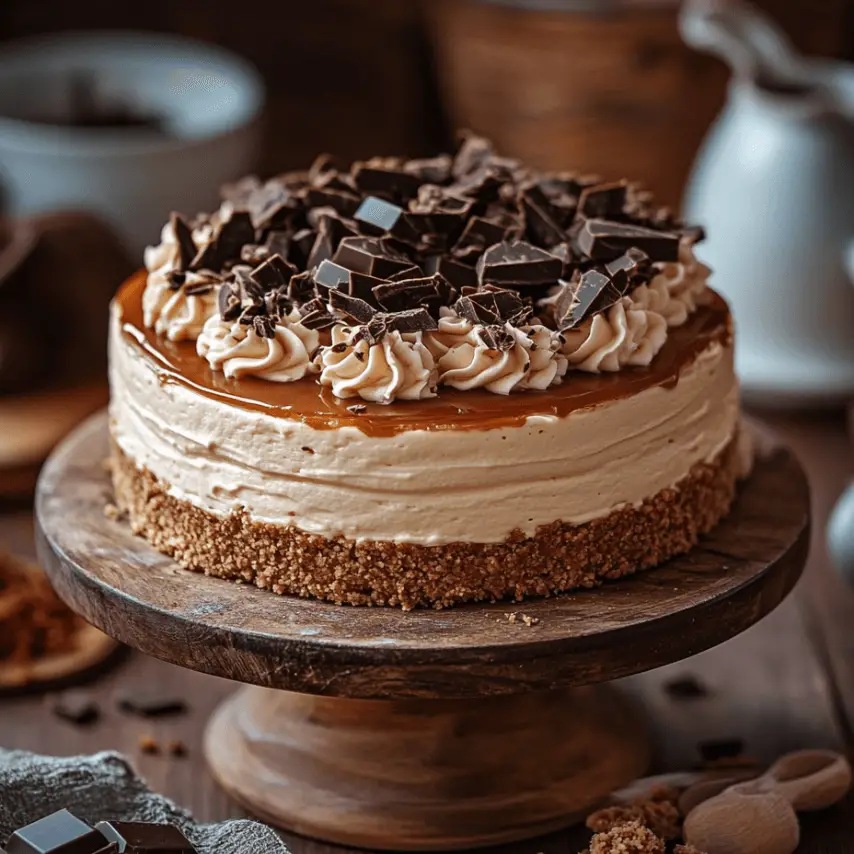 Cheesecake Caramel et Vanille prêt à déguster
