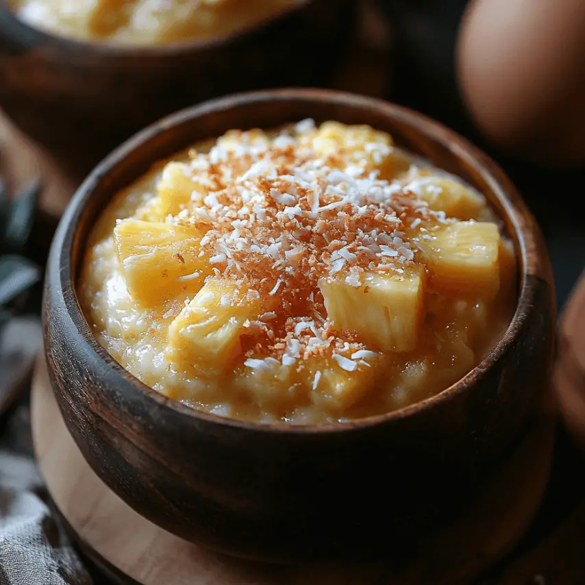 Clafoutis Ananas Coco : Une Touche Tropicale