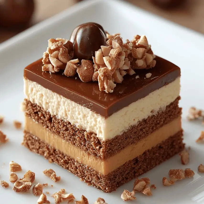 Entremets Caramel Noisette – Dessert Raffiné et Gourmand