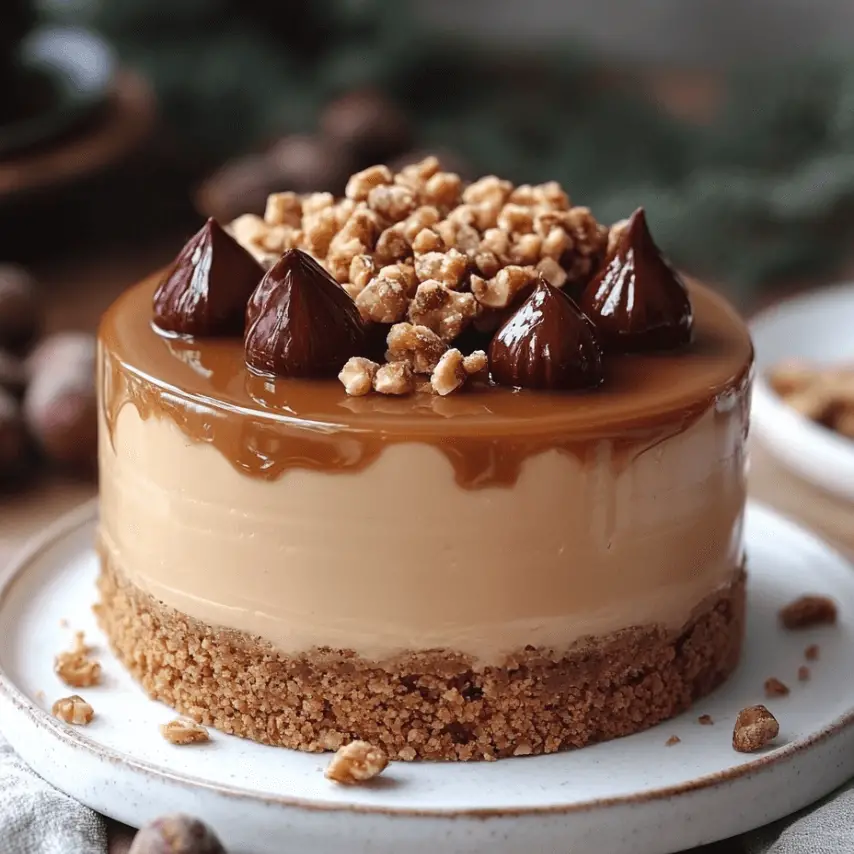 Entremets Caramel Noisette – Dessert Raffiné et Gourmand