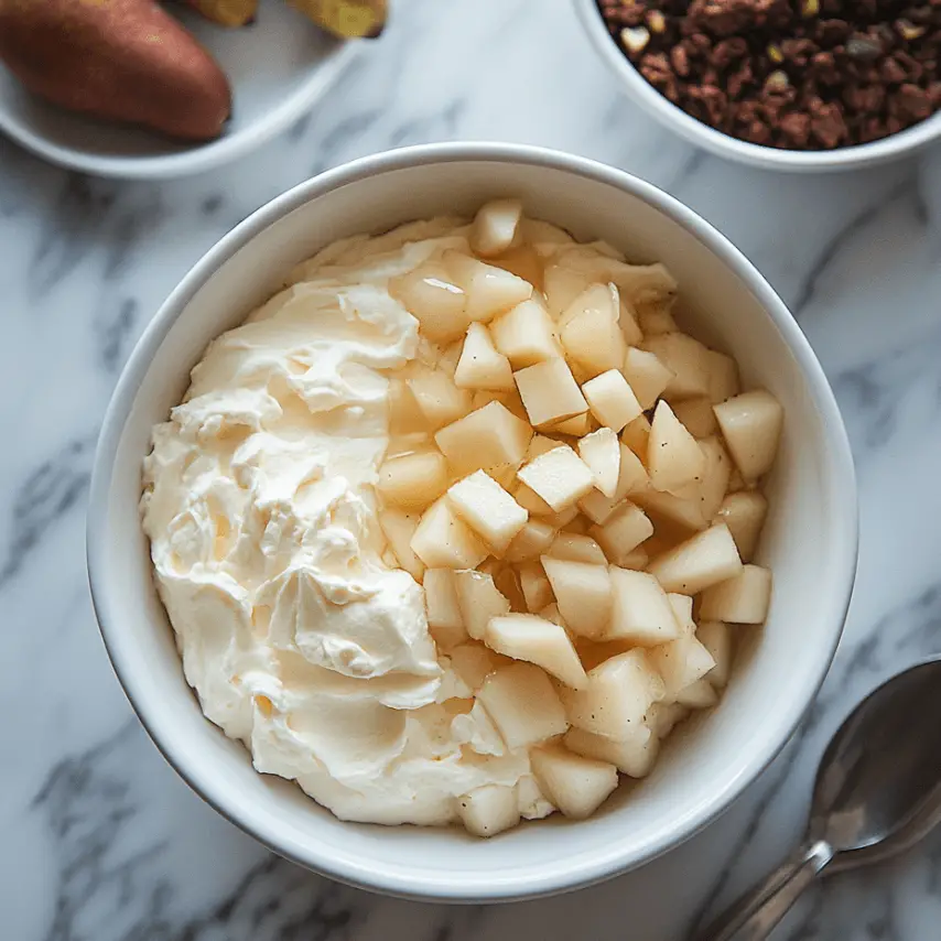 Entremets Poire Pistache Parfaitement Présenté