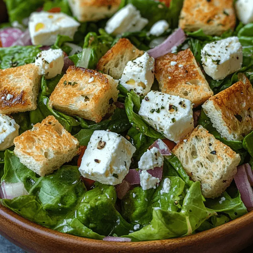 Salade Épinards et Feta : Un Délice Sain et Frais