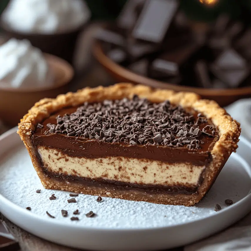 Tarte Moelleuse au Chocolat et Yaourt Grec