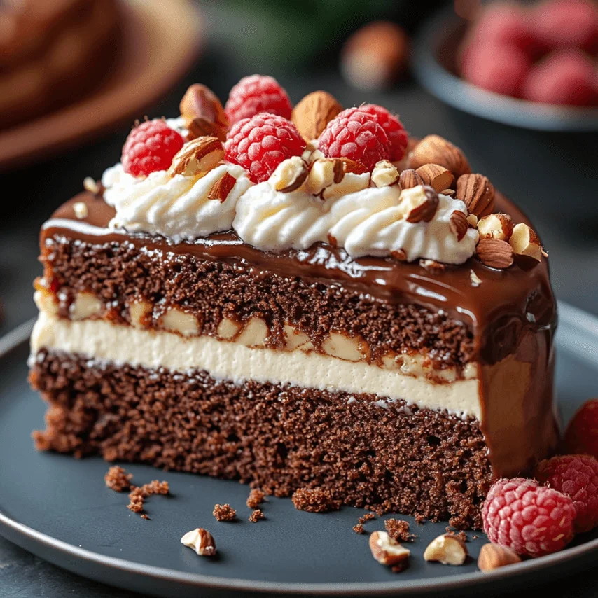 Cake Gourmand Noisette et Amandes : Un Délice Moelleux et Savoureux