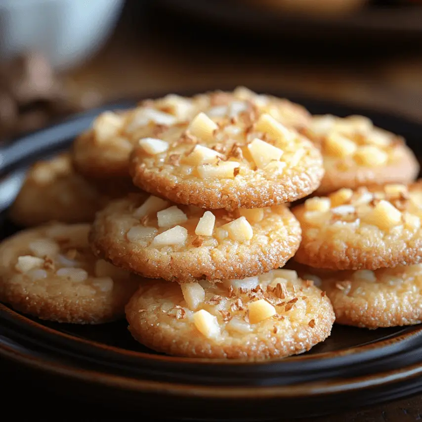 Cookies Coco et Ananas : Une Douceur Tropicale et Gourmande