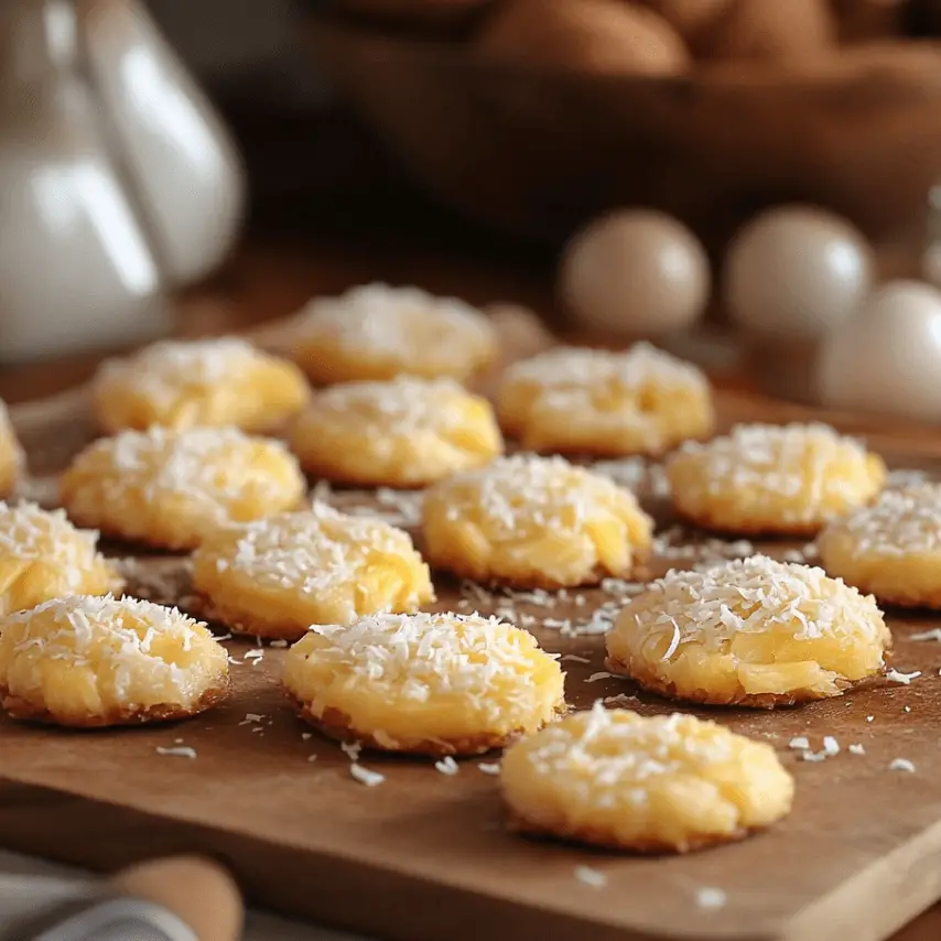 Cookies Coco et Ananas : Une Douceur Tropicale et Gourmande