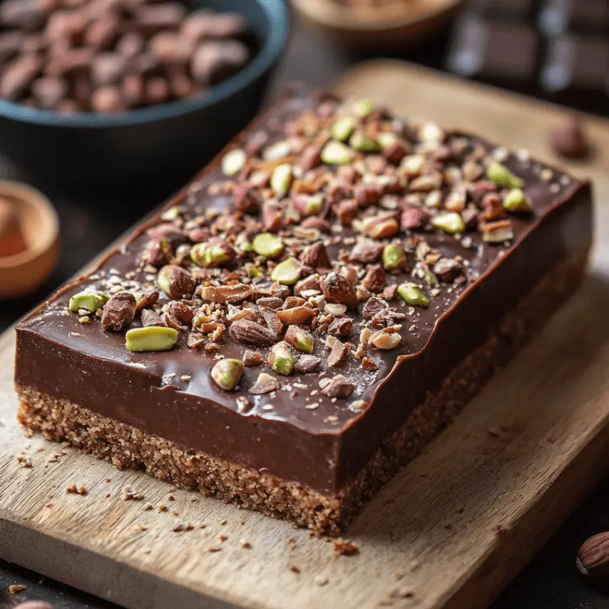 Fondant Pistache et Praliné Croustillant – Dessert Gourmand