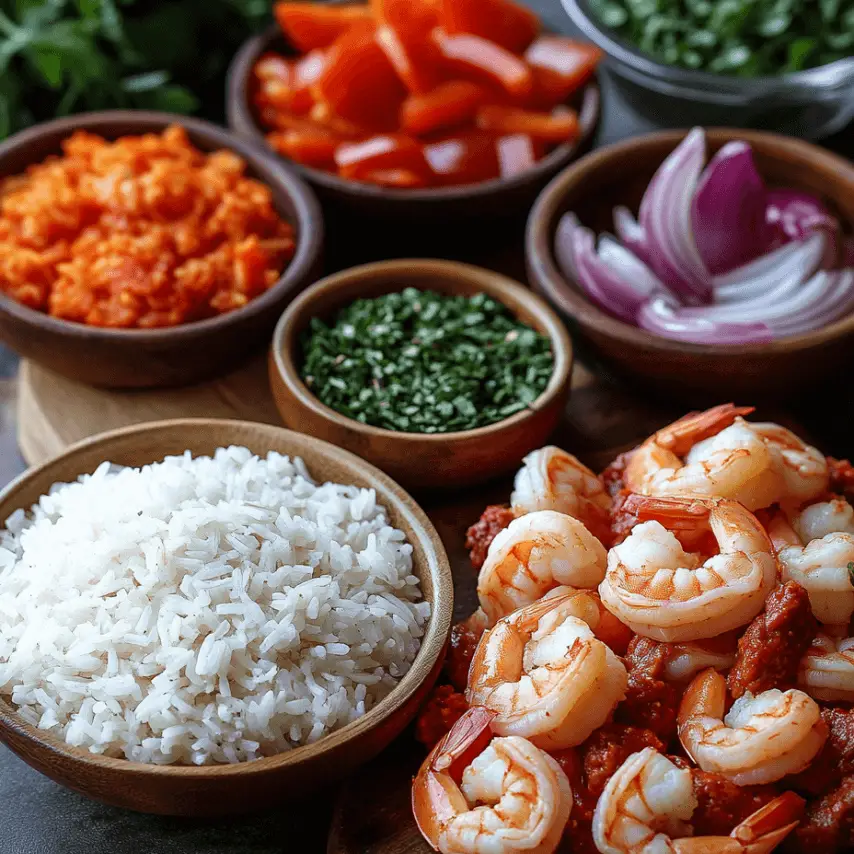 Jambalaya Crevettes et Chorizo de Bœuf – Un Délice Épicé