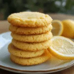 Cookies citron ultra faciles sortis du four