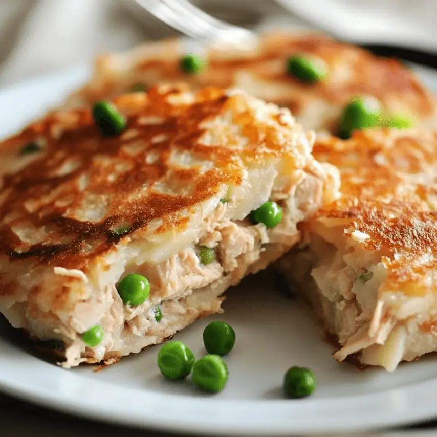 Galettes Pommes de Terre Thon : une recette savoureuse !