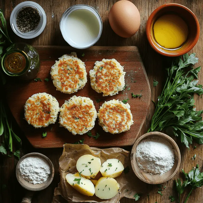 Galettes Pommes de Terre Thon : une recette savoureuse !