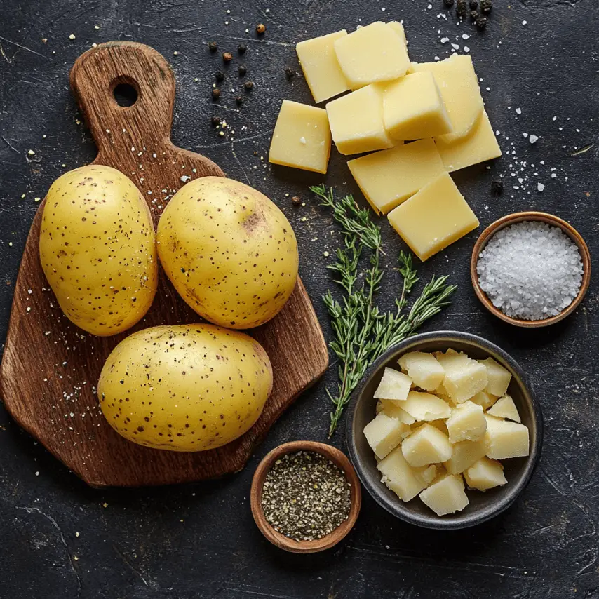 Pommes de Terre Magiques au Four dorées et croustillantes
