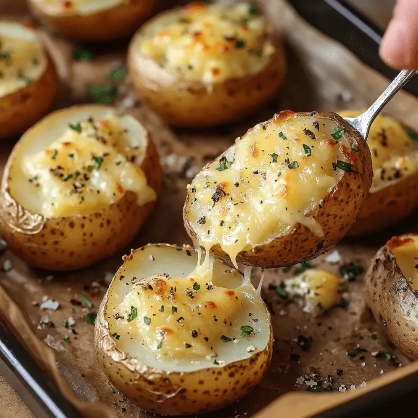 Pommes de Terre Magiques au Four dorées et croustillantes