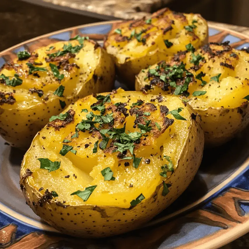 Pommes de Terre Magiques au Four dorées et croustillantes