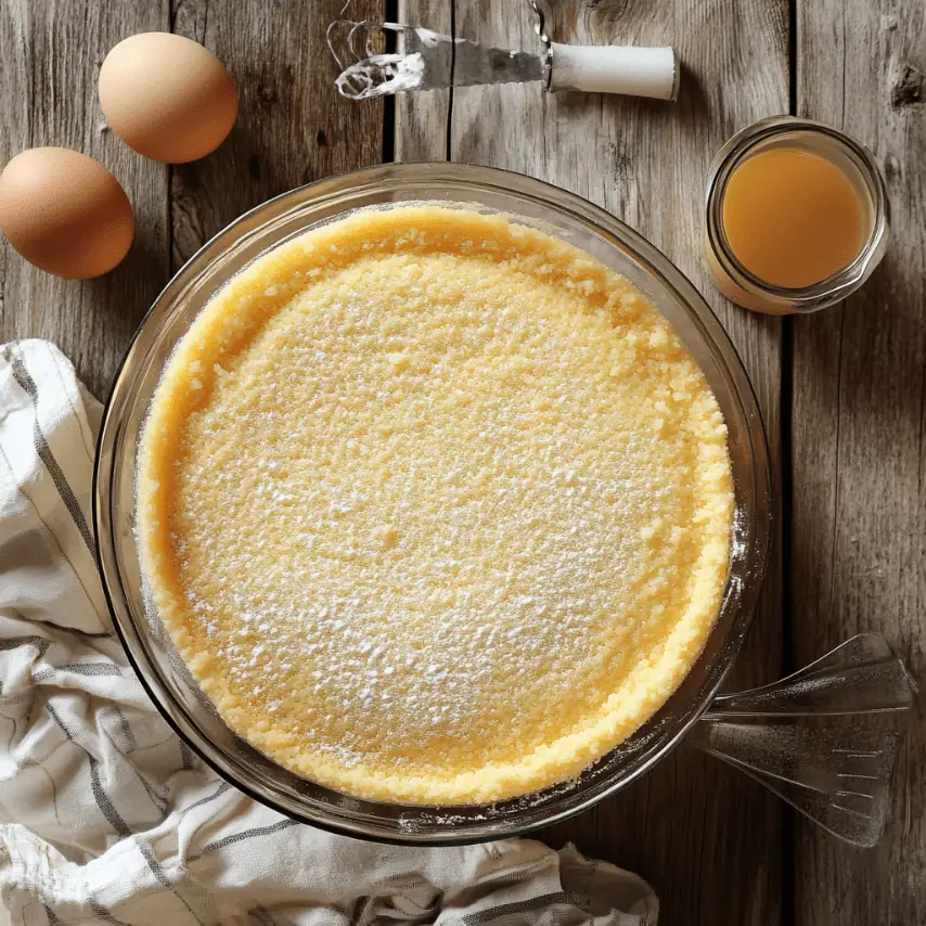 Gâteau de Semoule au Four Doré et Moelleux