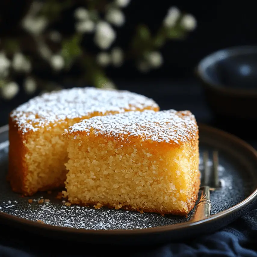 Gâteau de Semoule au Four Doré et Moelleux