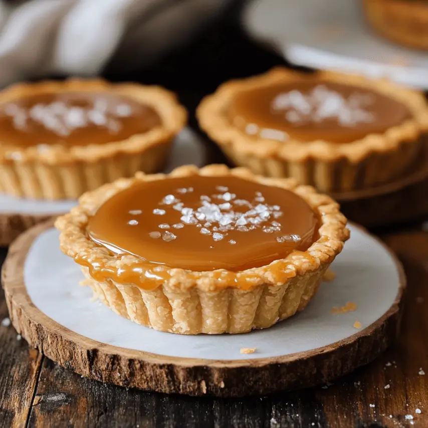 Tartelette au Caramel : Un délice irrésistible à découvrir !