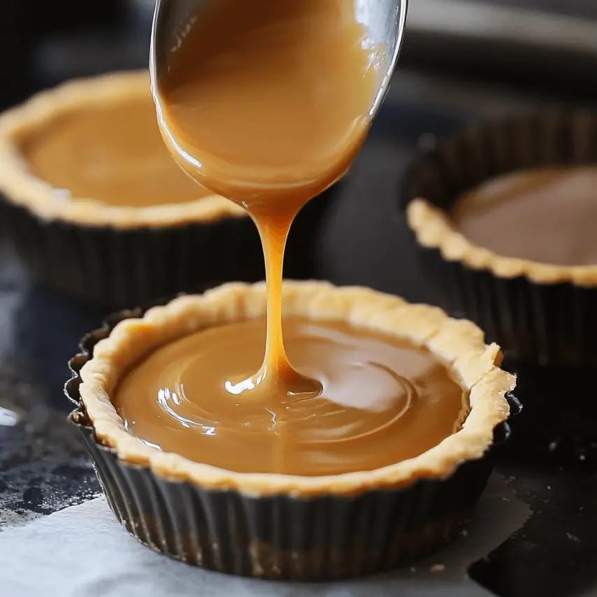 Tartelette au Caramel : Un délice irrésistible à découvrir !