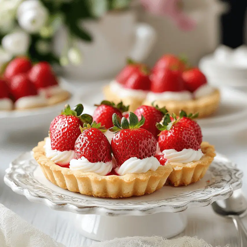 Tartelette aux Fraises : découvrez la recette parfaite !