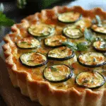 Tarte Courgette Feta : Un Délice Gastronomique à Découvrir !