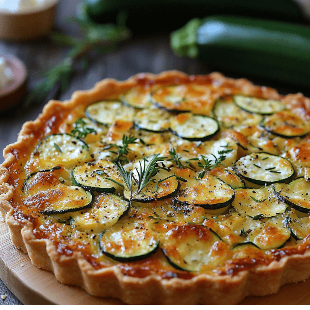 Tarte Courgette Feta : Un Délice Gastronomique à Découvrir !