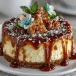 Cheesecake au caramel beurre salé : délicieux et crémeux !