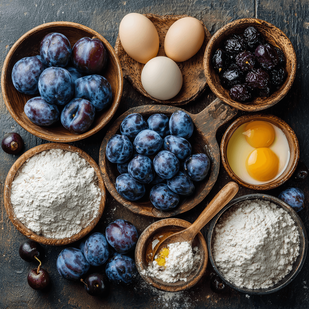 Clafoutis aux prunes : découvrez cette délicieuse recette rapide !