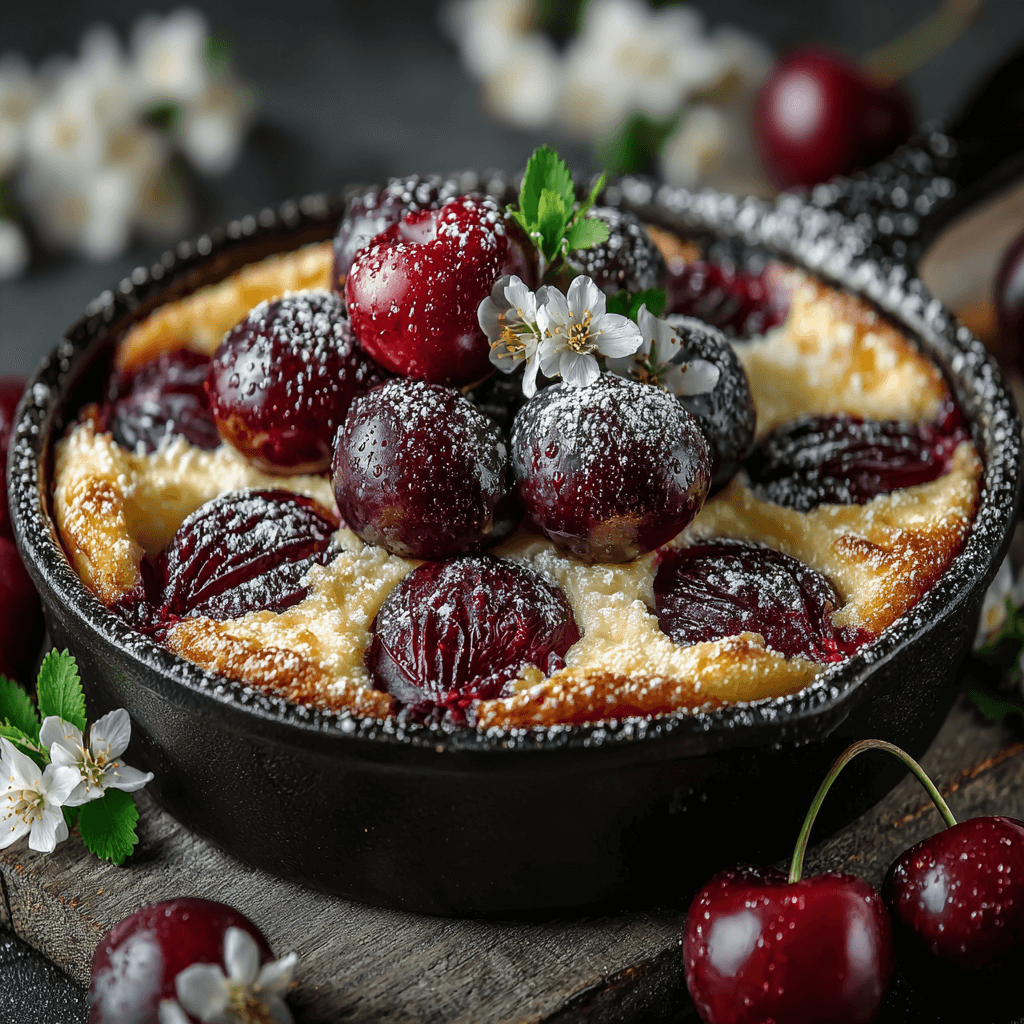 Clafoutis aux prunes : découvrez cette délicieuse recette rapide !
