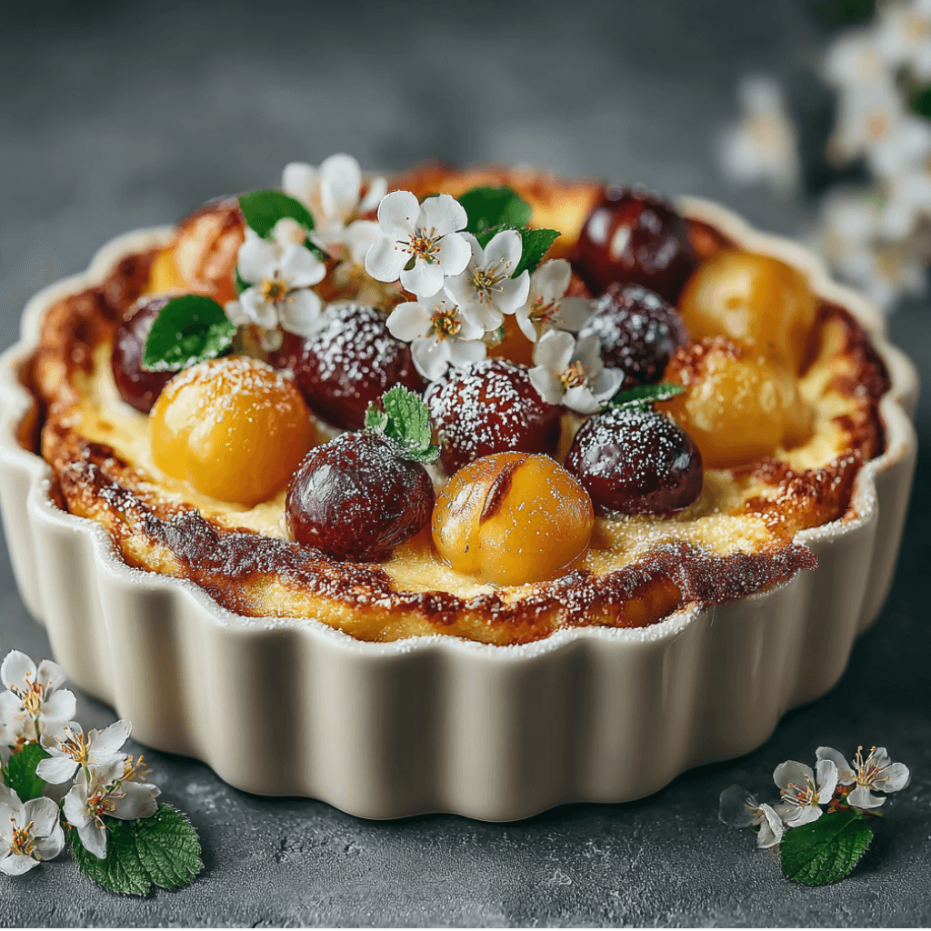 Clafoutis mirabelles recette : découvrez notre version irrésistible !