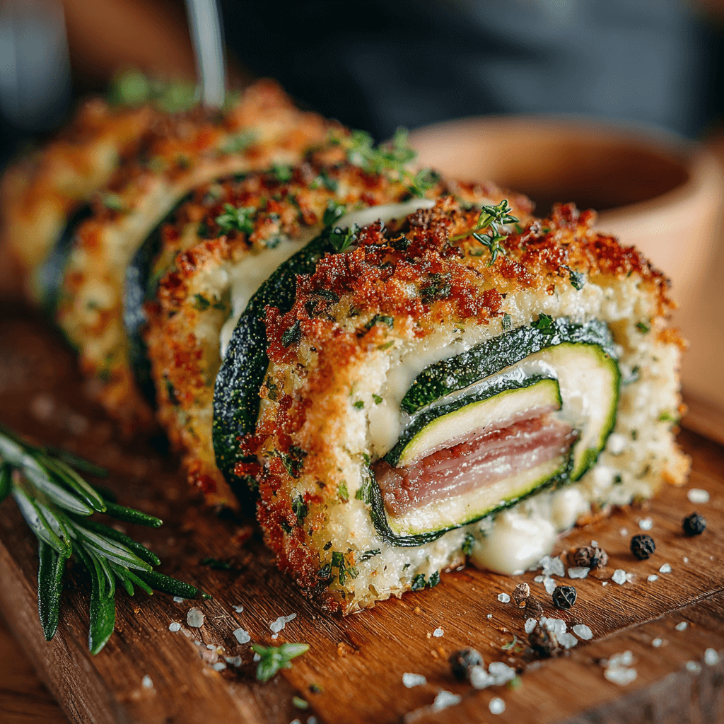 Cordon-bleu de Courgette : un dîner healthy savoureux !
