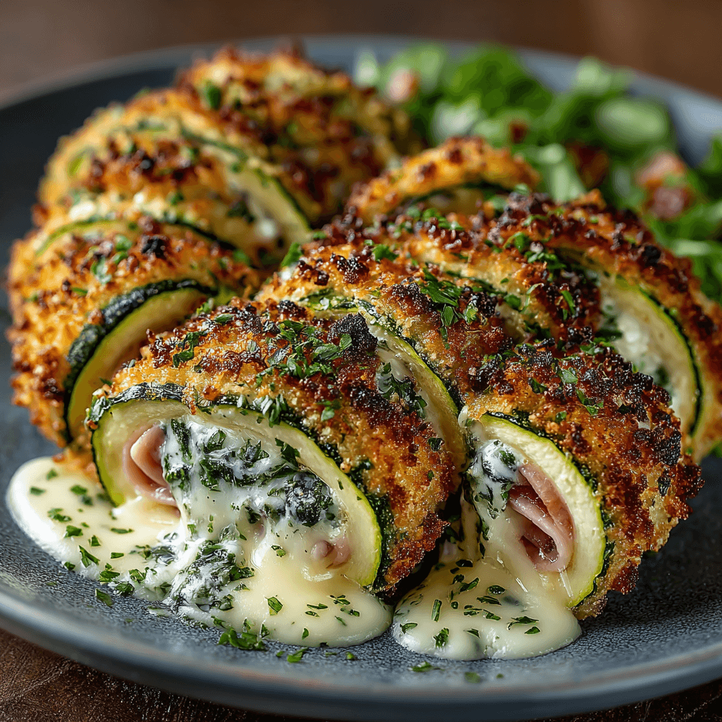 Cordon-bleu de Courgette : un dîner healthy savoureux !