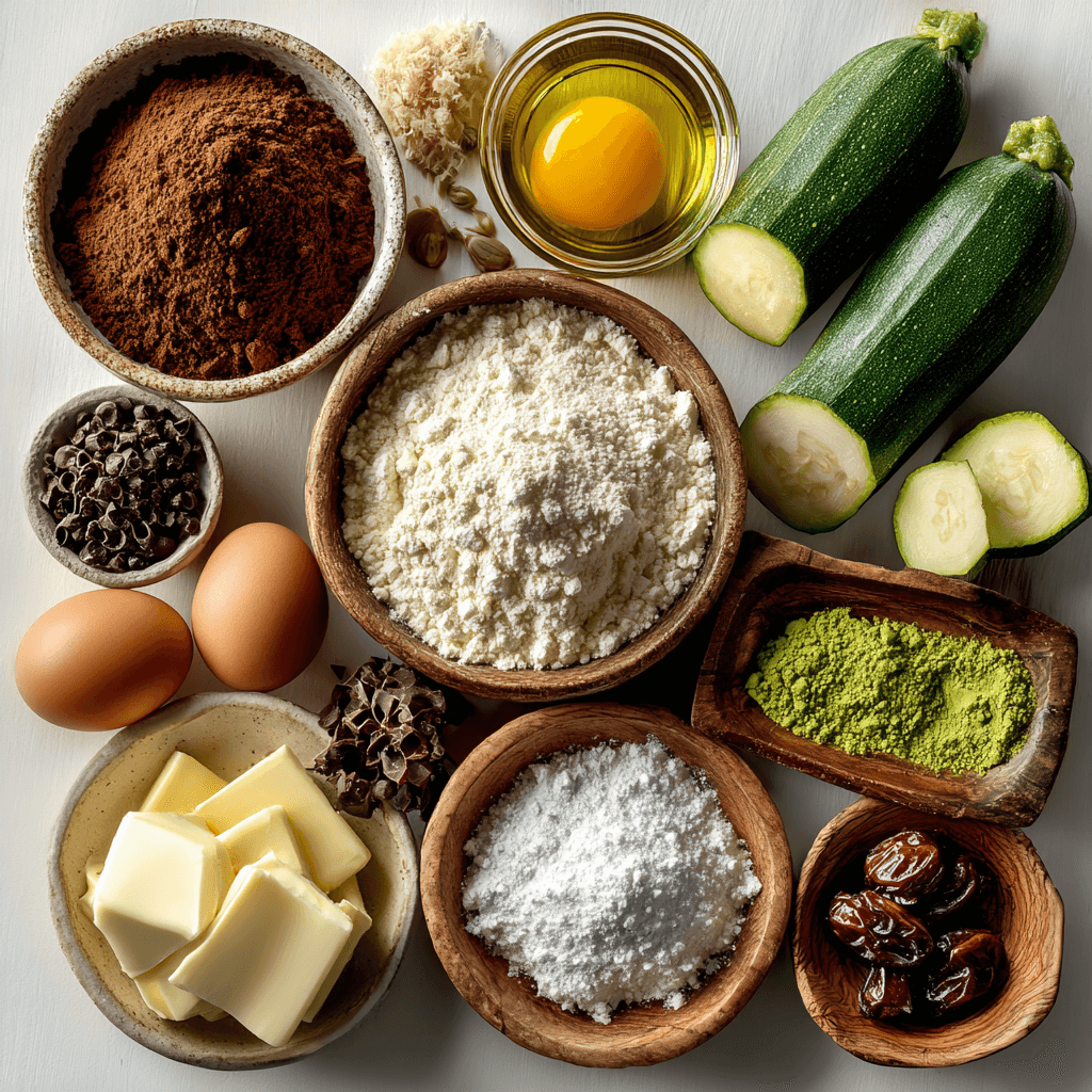 Gâteau chocolat courgette : une surprenante délicieuse recette !