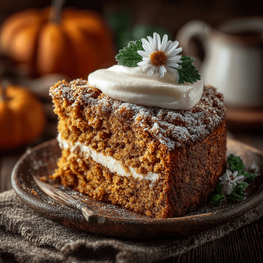 Gâteau d’automne à la citrouille et aux épices : un délice incontournable !